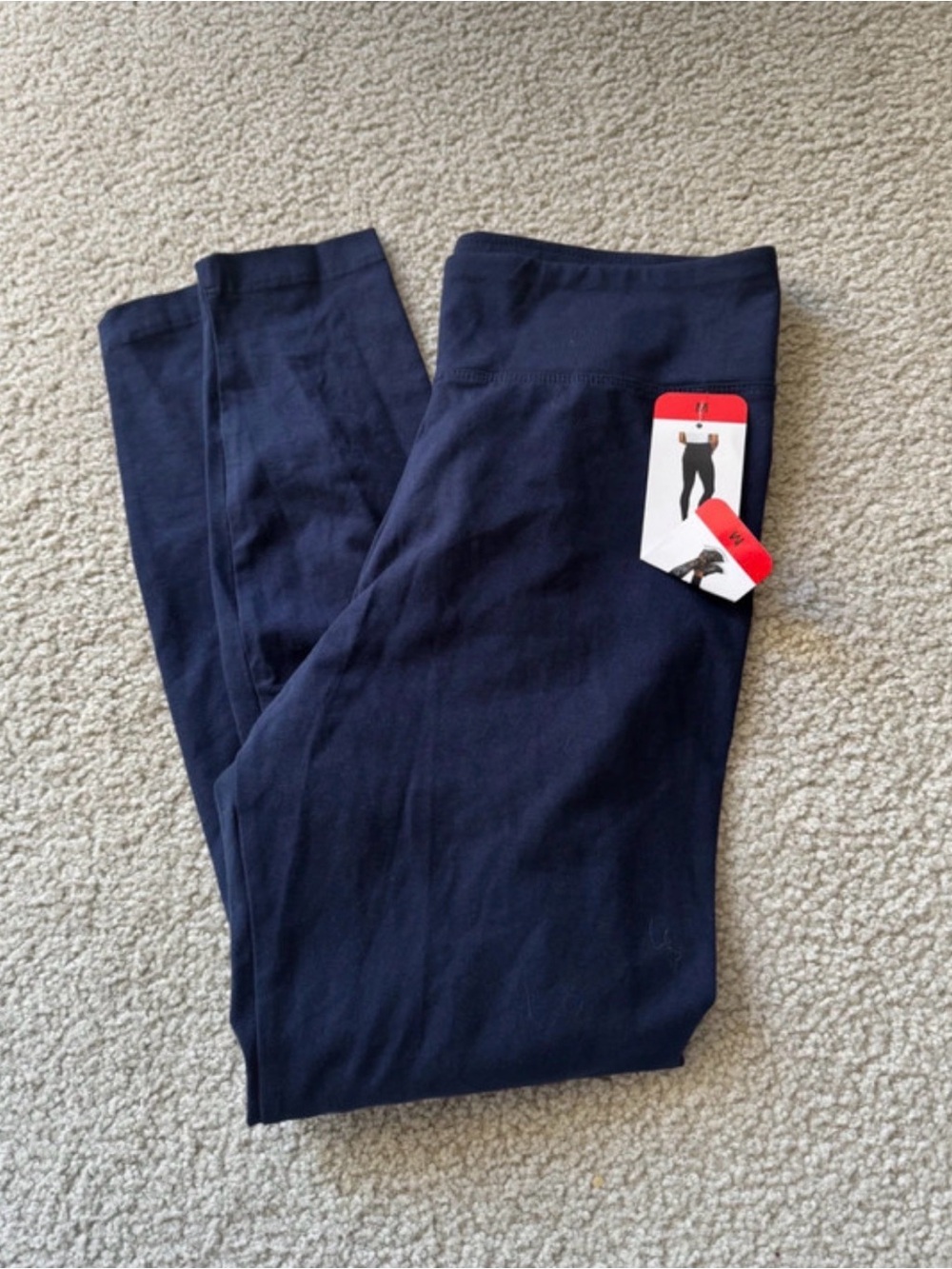 Fila Women's Navy Leggings athletic NWT